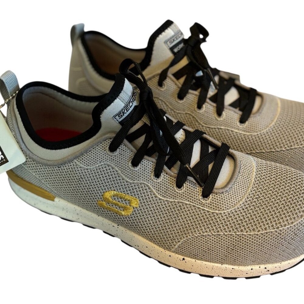 Skechers Slip On Gray NWT Work Composite Toe Casual Active Women's Shoes 10M - Picture 2 of 12